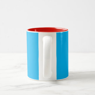 Farbenfrohe Architektur Zeichnend Zweifarbige Tasse