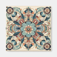 Farbenfrohe Art Deco Design