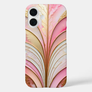 Farbenfrohe Art Deco iPhone Case
