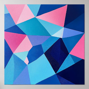 Farbenfrohe ästhetische Dekoration Geometrische Ab