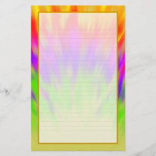 Farbenfrohe Aurora I Fine Lined Stationery Briefpapier
