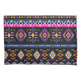Farbenfrohe Azteken Kissenbezug
