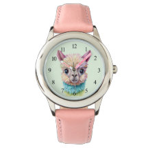 Farbenfrohe Baby Lama