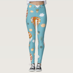 Farbenfrohe Balloons Festivals Design Leggings
