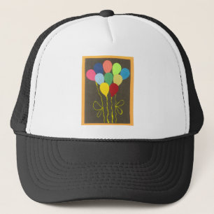 Farbenfrohe Balloons Grafik-Design Truckerkappe
