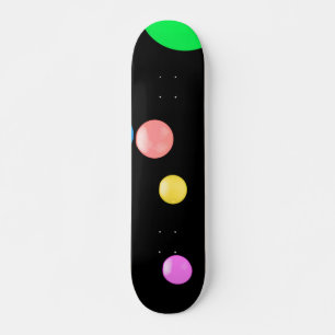 Farbenfrohe Balls Skateboard