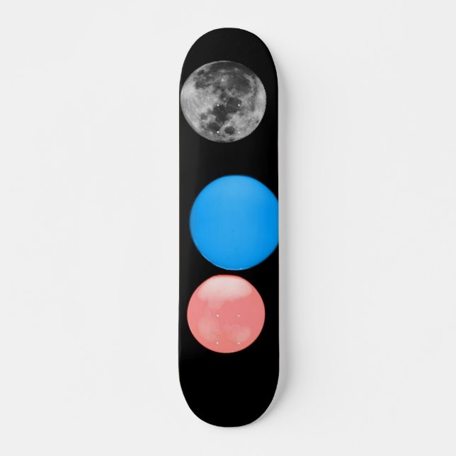 Farbenfrohe Balls Skateboard (Vorne)