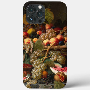 Farbenfrohe Barockobst Stilvolles Leben iPhone 13 Pro Max Hülle