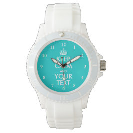 Farbenfrohe Behalt Calm Uhren | Maßgeschneiderte F