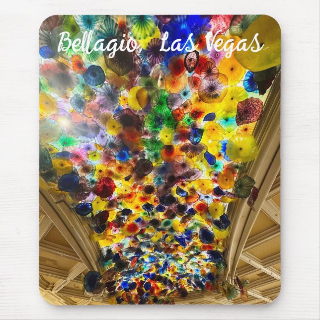 Farbenfrohe Bellagio-Decke Mousepad (Vorne)
