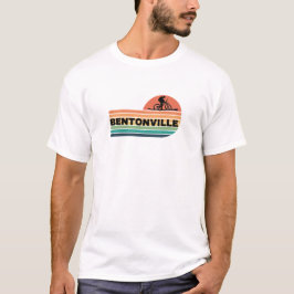 Farbenfrohe Bentonville MTB Mountainbike T-Shirt