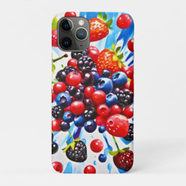 Farbenfrohe Berry Fiesta Design Case-Mate iPhone Hülle