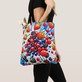 Farbenfrohe Berry Fiesta Design Tasche