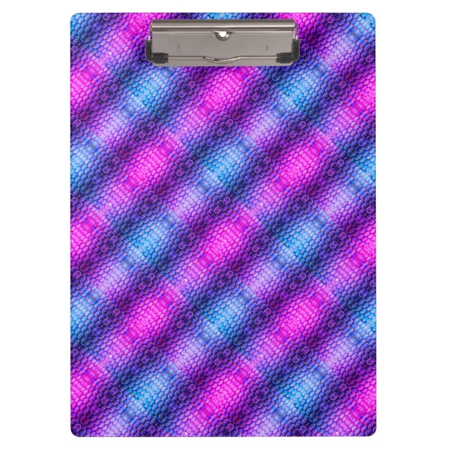 Farbenfrohe Biene Klemmbrett (Vorderseite)