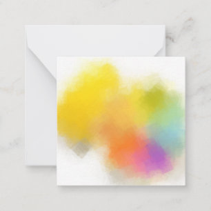 Farbenfrohe Blank Template elegant Abstrakt Mitteilungskarte