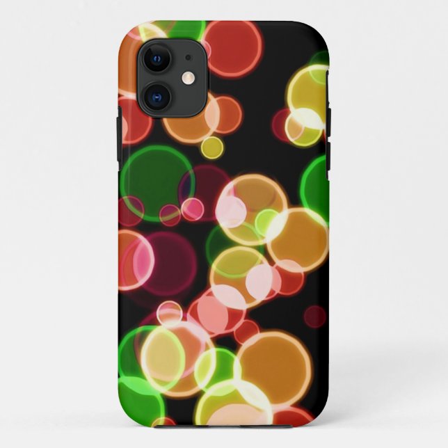 Farbenfrohe Blasen Case-Mate iPhone Hülle (Rückseite)
