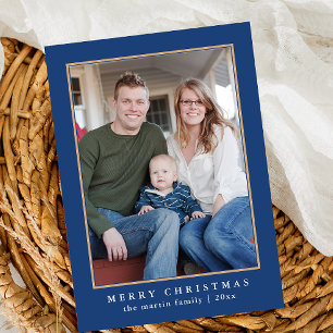 Farbenfrohe blaue Karierte Muster Weihnachten