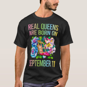 Farbenfrohe Blume - 11. September T-Shirt