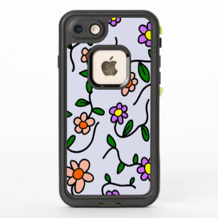 Farbenfrohe Blume, Blumenmuster, Grüne, Boho