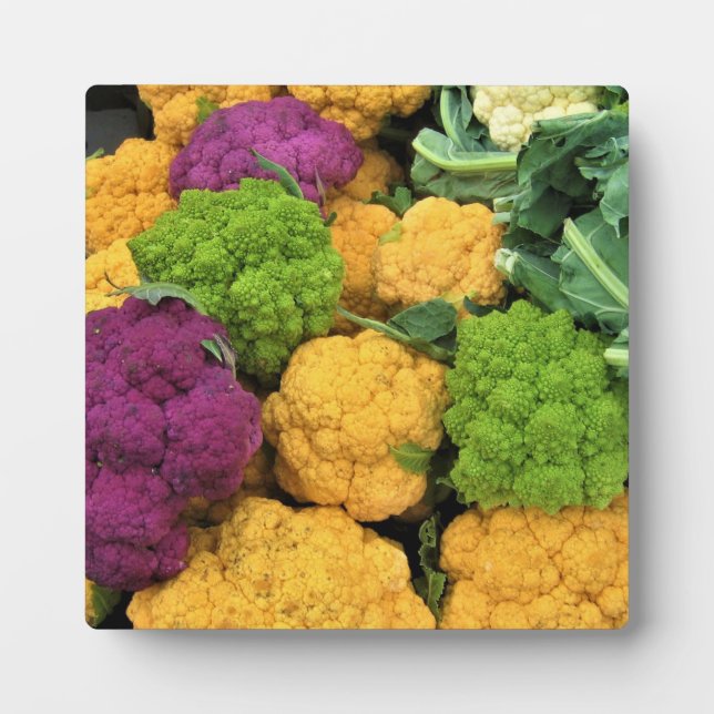 Farbenfrohe Blume, Dekoration im Herbst Fotoplatte (Vorderseite)