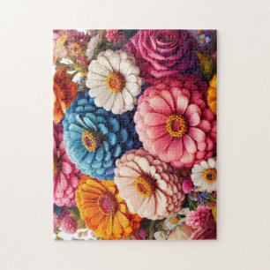 Farbenfrohe Blume/Frühling Zinnia/Rose