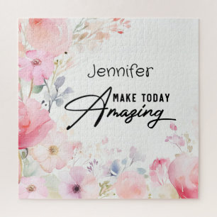 Farbenfrohe Blume Inspirationsfrage