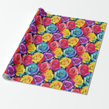 Farbenfrohe Blumen, leuchtend rosa Wasserfarbdruck