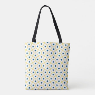 Farbenfrohe Blumenkäse Tasche