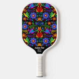 Farbenfrohe Blumenmuster für Ihren benutzerdefinie Pickleball Schläger