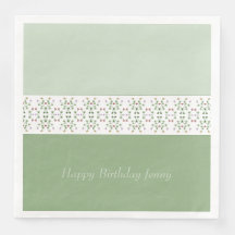 Farbenfrohe Blumenmuster getrimmt