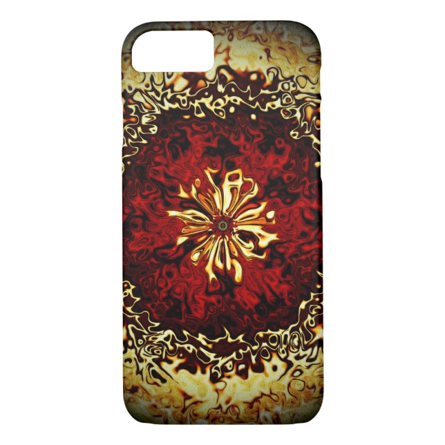 Farbenfrohe Blüte Blume 2 Case-Mate iPhone Hülle (Rückseite)