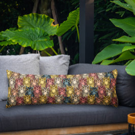 Farbenfrohe Boho Woodland Owl Muster Seitenschläferkissen