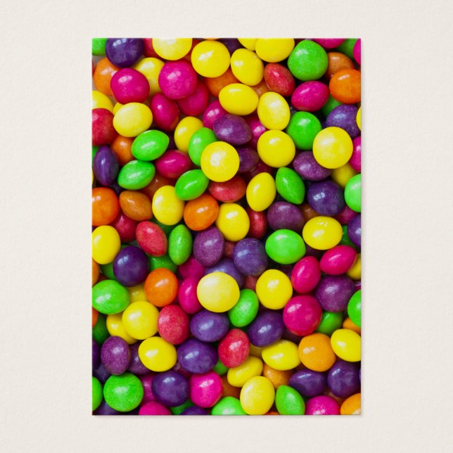 Farbenfrohe Bonbons (Vorderseite)