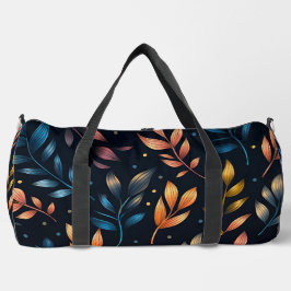 Farbenfrohe botanische Blätter Duffle Bag