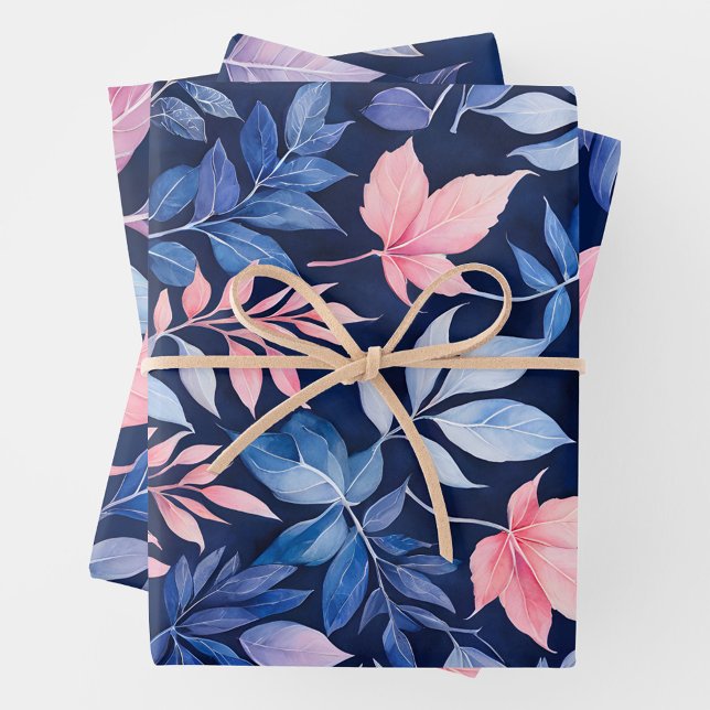 Farbenfrohe Botanische Kunstbekleidung Geschenkpapier Set (Von Creator hochgeladen)