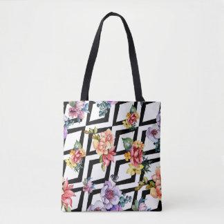 Farbenfrohe Bouquet-Blume. Floral botanisch Tasche