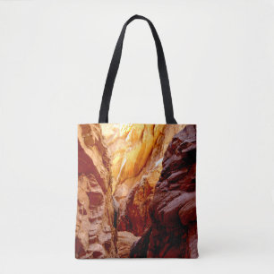 Farbenfrohe braune und goldene Jahreszeitenuntersc Tasche
