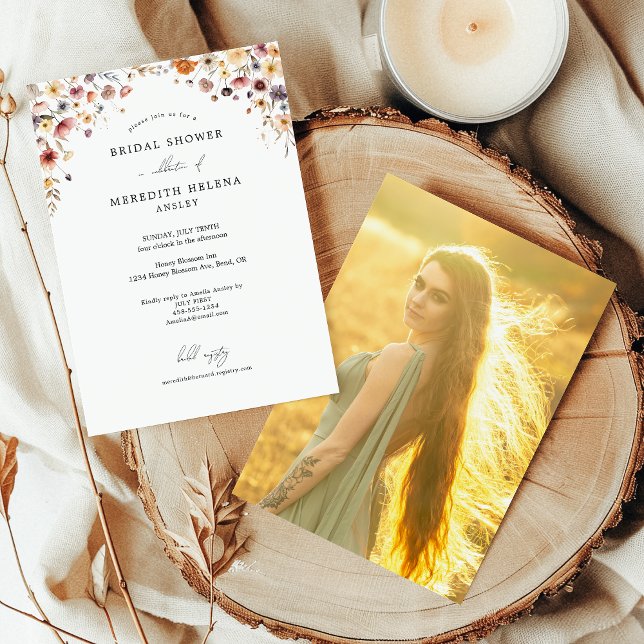 Farbenfrohe Brautparty Foto Einladung (Von Creator hochgeladen)