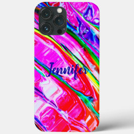Farbenfrohe Bright Neon Personalisiert Case-Mate iPhone Hülle