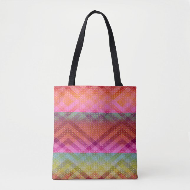 Farbenfrohe Brillen Tasche (Vorderseite)