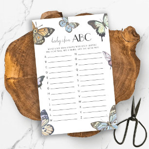 Farbenfrohe Butterfly Baby Dusche Babyartikel ABC