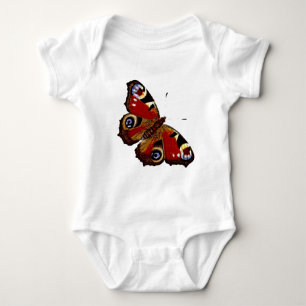 Farbenfrohe Butterfly Baby Strampler