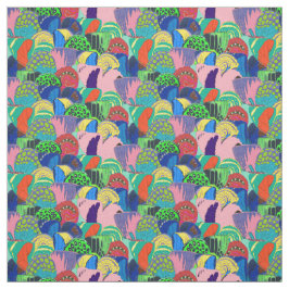 Farbenfrohe Butterfly-Flügelstoff Stoff