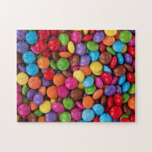 Farbenfrohe Candy Jigsaw Puzzle
