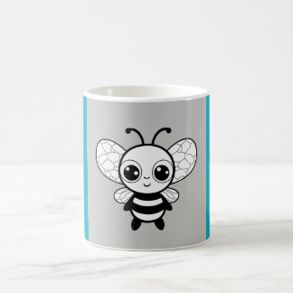 Farbenfrohe Cartoon Print Tasse - Spaß und Launen