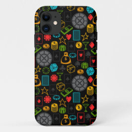 Farbenfrohe Casino Icons Case-Mate iPhone Hülle