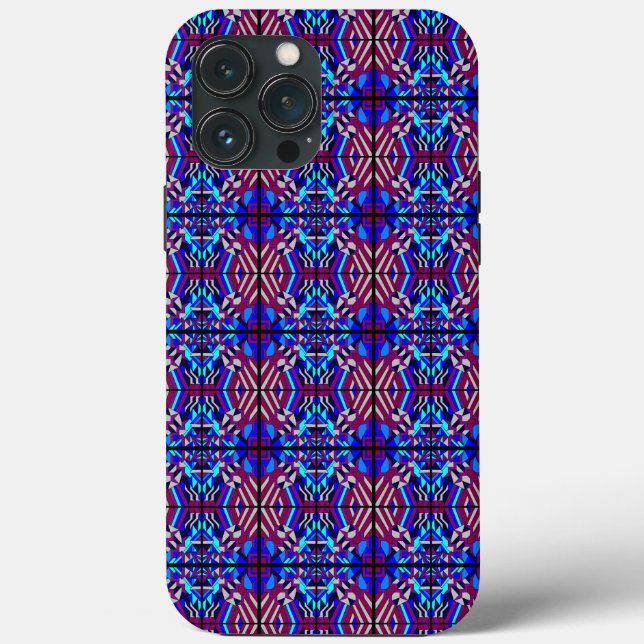 Farbenfrohe Chaos 34 Fall-Mate iPhone Fall Case-Mate iPhone Hülle (Rückseite)