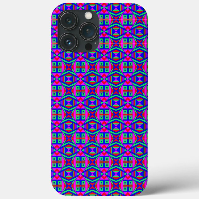 Farbenfrohe Chaos 42 Fall-Mate iPhone Fall Case-Mate iPhone Hülle (Rückseite)