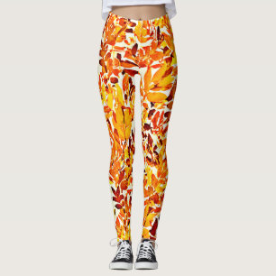 Farbenfrohe Chic Chroma Canopy Stilvolle Foliage Leggings