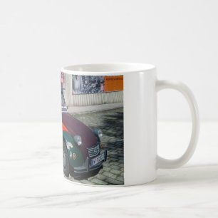 Farbenfrohe Citroen 2 CV Kaffeetasse